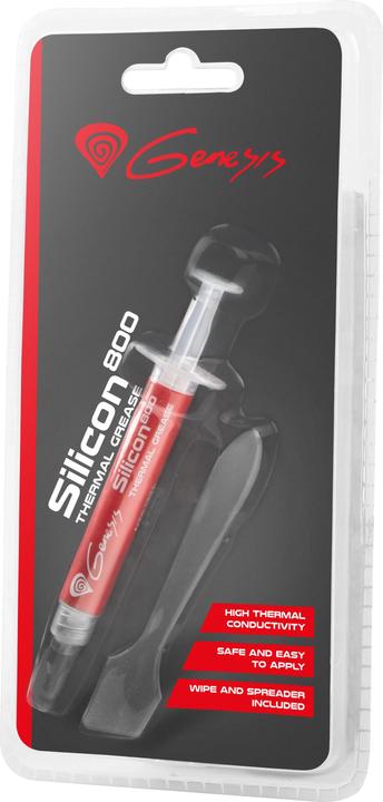 Image du produit Genesis Pâte conductrice de chaleur en silicone /m-K (11 W/m K, 2 g)