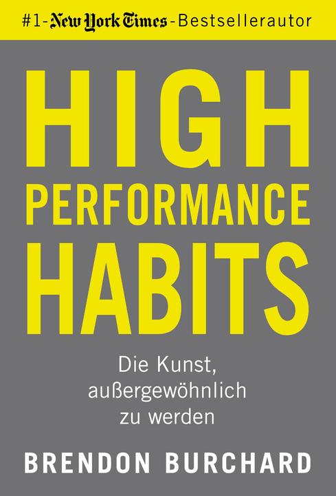 Produktbild High Performance Habits (Deutsch, Brendon Burchard, 2020)