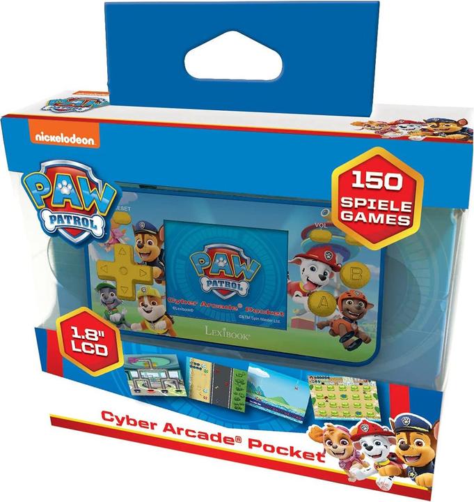 Immagine prodotto Lexibook Console portatile Cyber Arcade® Pocket Paw Patrol - schermo 1,8" 150 giochi inclusi 10 con P