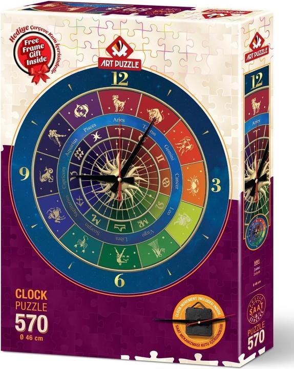 Immagine prodotto Lamberth Puzzle 570 pezzi Orologio Puzzle - Zodiaco (570 pezzi)