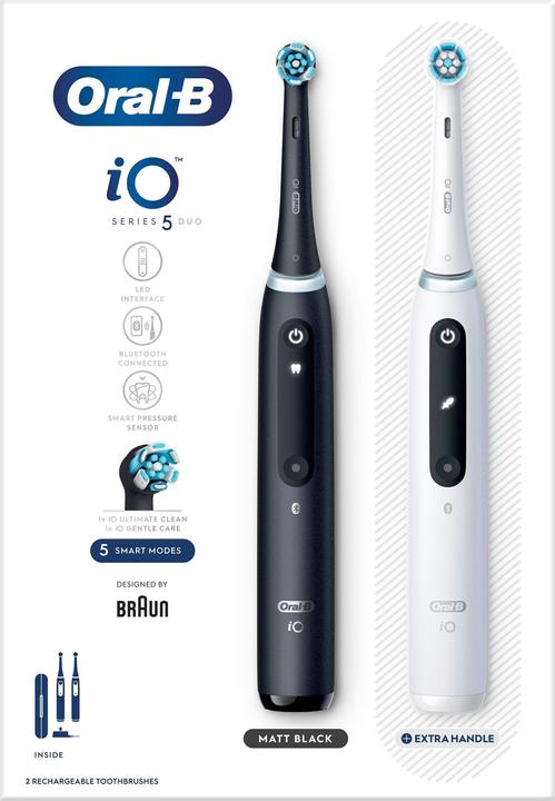 Actual product image Oral-B iO5 Duo (Oscillating toothbrush)