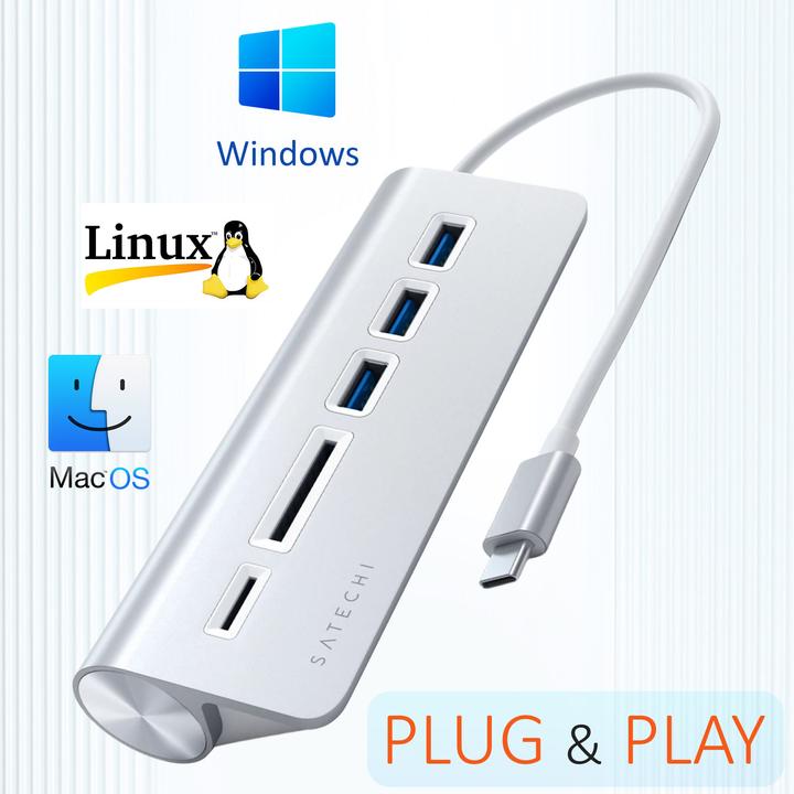 Actual product image Satechi St-Tchcrs (USB-C, 5 Ports)
