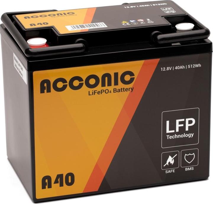 Image du produit Acconic A40 (12 V, 40 Ah)