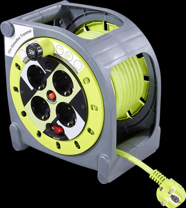 Produktbild Masterplug ProXT Kabeltrommel Kasette M 15m (15 m)