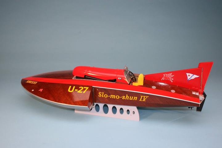 Actual product image Billing Boats 1:12 Slo-Mo-Shun IV- wooden hull-photo manual (428336)