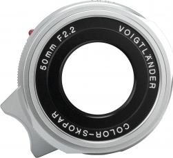 Actual product image Voigtländer Colour-Skopar 50mm / 2.2 VM silver (Leica M, full size)