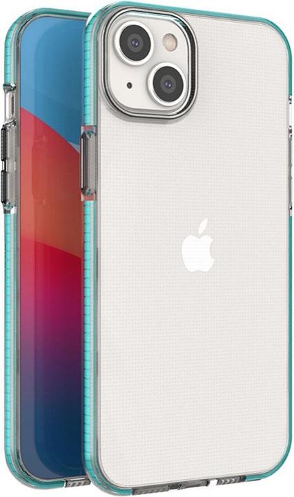 Image du produit Hurtel Spring Case Case pour iPhone 14 Plus coque silicone avec cadre bleu clair (Apple iPhone 14 Plus)