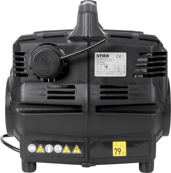 Produktbild Stier Flüsterkompressor (8 Bar, 6 l)