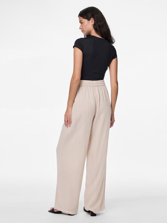 Image du produit Pieces PCSASTINA HW Musselin Hose mit weitem Bein (M)