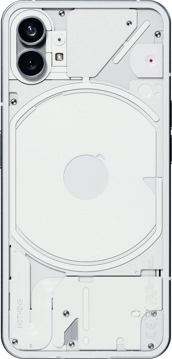 Image du produit Nothing Phone (1) (12GB) (256 Go, Blanc, 6.55", Double SIM, 50 Mpx, 5G)