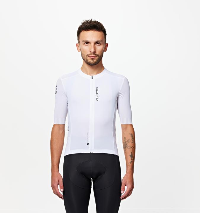 Van rysel Unisex Rennrad Radtrikot Sommer kurzarm - Racer 2 weiss