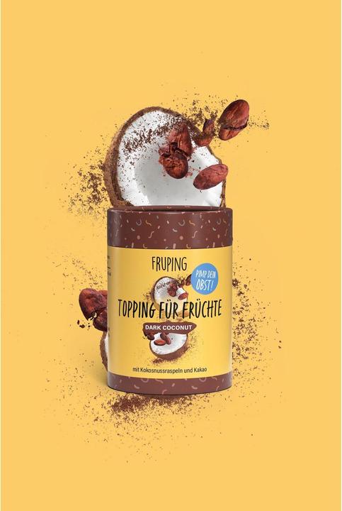 Produktbild Fruping Topping für Früchte Dark Coconut 45 g (45 g)