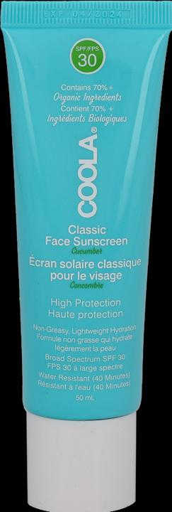 Actual product image Coola Suncare Classic Lotion Cucumber (Sun cream face, SPF 30, 50 ml, 50 g)