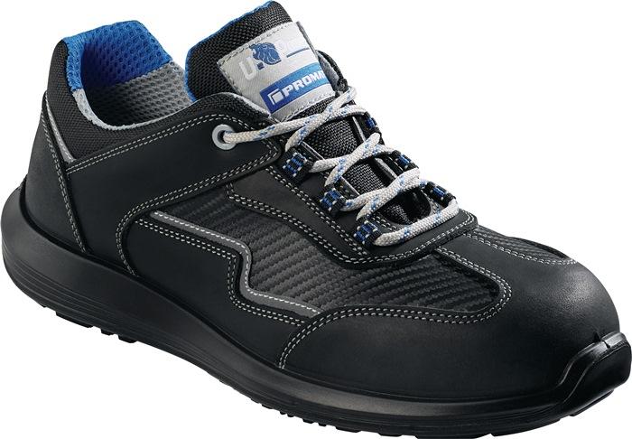 Actual product image Nordwest Safety shoe Rügen Gr.45 black leather S3 SRC EN20345 PROMAT (S3, 45)