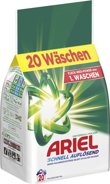 20 Waschgänge