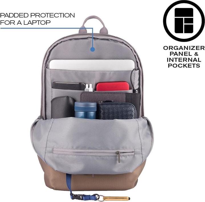 Image du produit XD Design SAC À DOS ANTI-VOL BOBBY SOFT MARRON P/N : P705.796 (16 l)