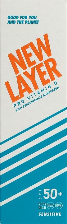 Produktbild New Layer Pro Vitamin D High Performance Sonnencreme LSF50+ sensitiv (Sonnencreme, SPF 50+, 200 ml, 252 g)