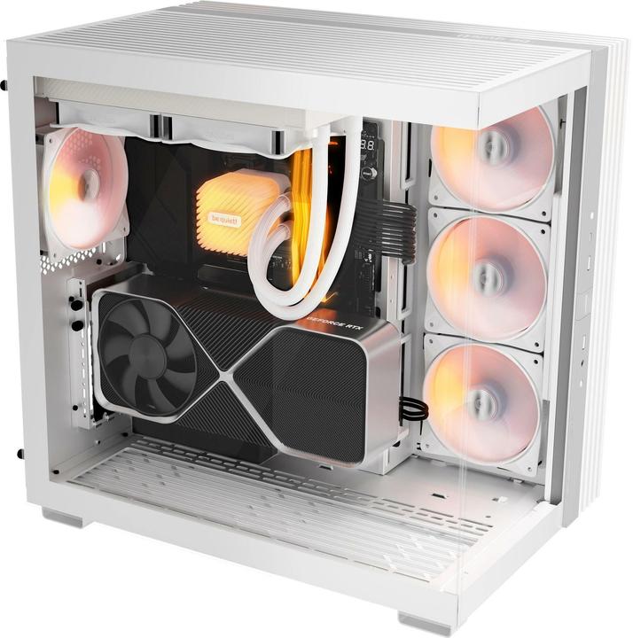 Actual product image be quiet! Lüfter 120*120*25 Light Wings LX PWM Reverse White (120 mm, 1 x)