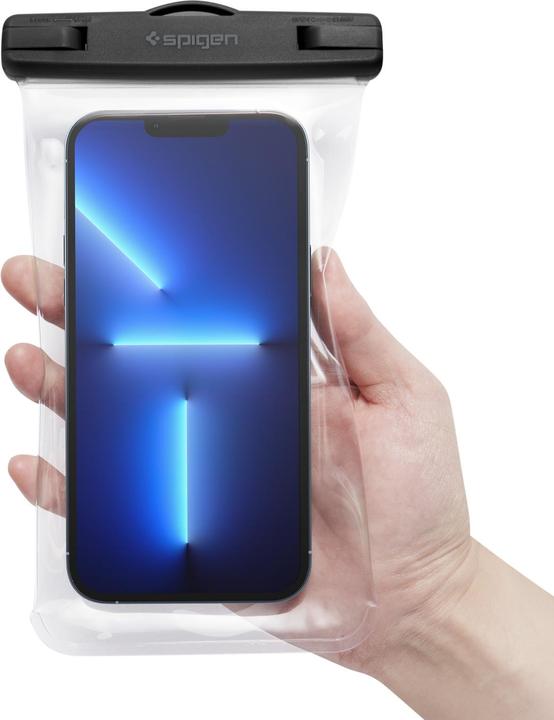 Image du produit Spigen A601 Etui étanche universel, Transparent (pack de 2) (Universel)