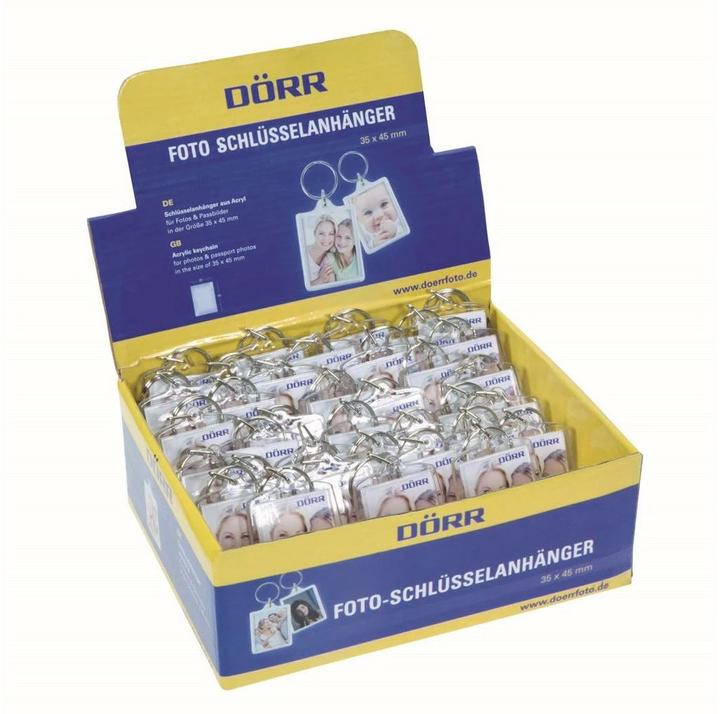 Produktbild Dörr Schlüsselanhänger für 2 Passfotos, Display à 60 Stück