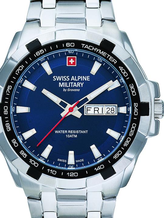 Swiss Alpine Military 7043.1135 Day-Date 42mm 10ATM (Analoguhr, 42 mm)
