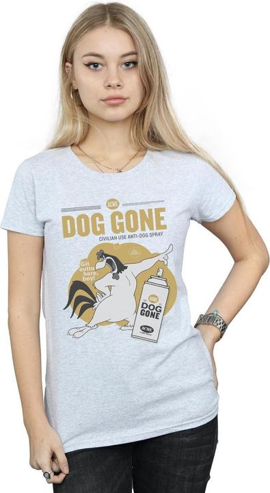 Actual product image Looney Tunes Womens/Ladies Foghorn Leghorn Dog Gone Cotton T-Shirt (XL)