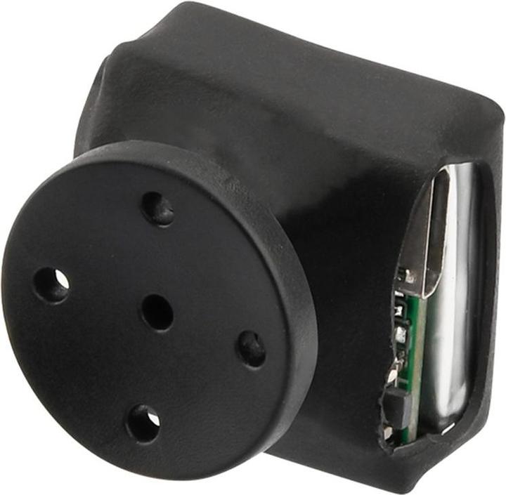 Produktbild Apfelkiste Ultra Mini Knopf Kamera, Full HD 1080p, Akku, Micro SD, 2x2cm, schwarz