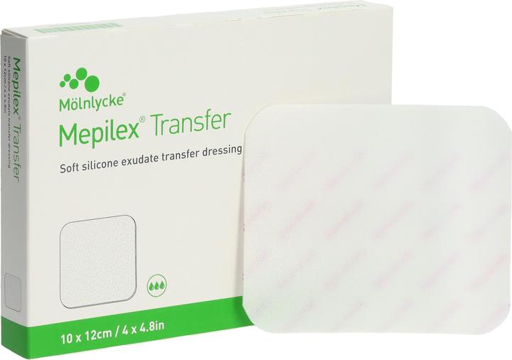 Image du produit Mepilex Transfer Safetac Wundauflage 10x12cm Silikon (5 x)