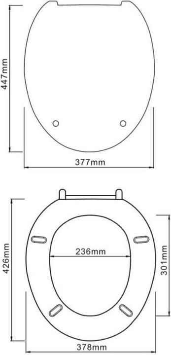 Actual product image Schütte Siège de toilette