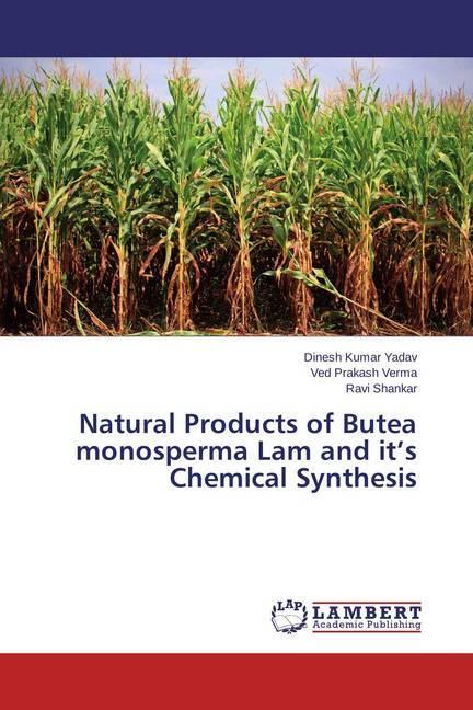Immagine prodotto Natural Products of Butea monosperma Lam and it's Chemical Synthesis (Ravi Shankar, Ved Prakash Verma, Dinesh Kumar Yadav, 2015)
