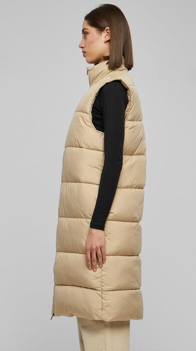 Actual product image Urban Classics Ladies Long Puffer Vest - 117697 (L)