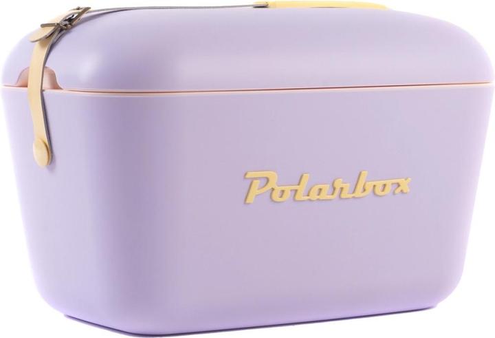 Actual product image Polarbox Retro Cooler purple 12l (12 l)