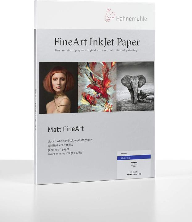 Actual product image Hahnemühle Photo Rag (308 g/m², A2, 25 x)