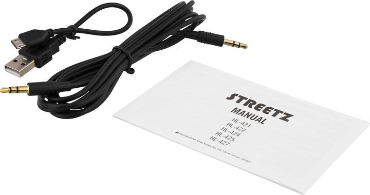 Actual product image Streetz HL-BT400 (No noise cancelling, 22 h, Wireless, Cable)