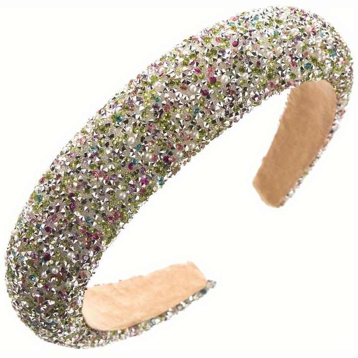 Immagine prodotto Activity Board Elegantes, funkelndes Strass- und Perlenstirnband - schickes Haarschmuckstück im koreanischen Stil