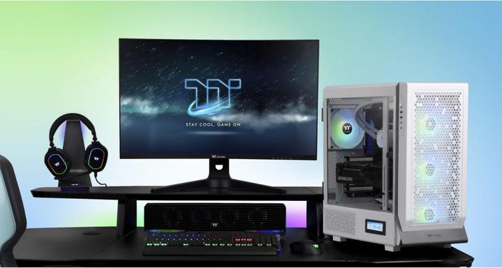 Immagine prodotto Thermaltake Tt Ceres 500 TG ARGB Bianco Neve CA-1X5-00M6WN-00 (mATX, Mini-ITX, ATX, E-ATX)