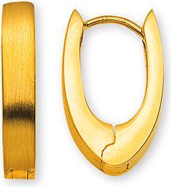 Natsumi Schmuck Klappcreolen Gelbgold 18K/750 12mm (750/18 K Gelbgold)