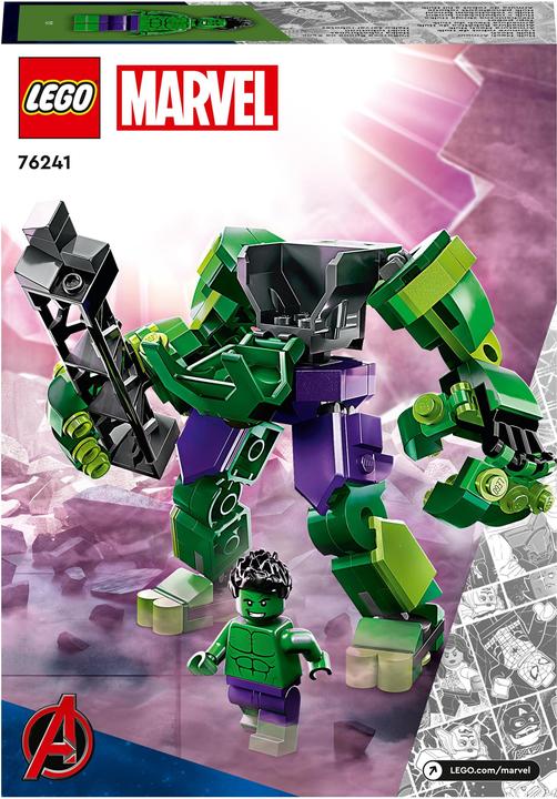 Immagine prodotto LEGO 76241 Armatura Mech di Hulk (76241, LEGO Marvel)