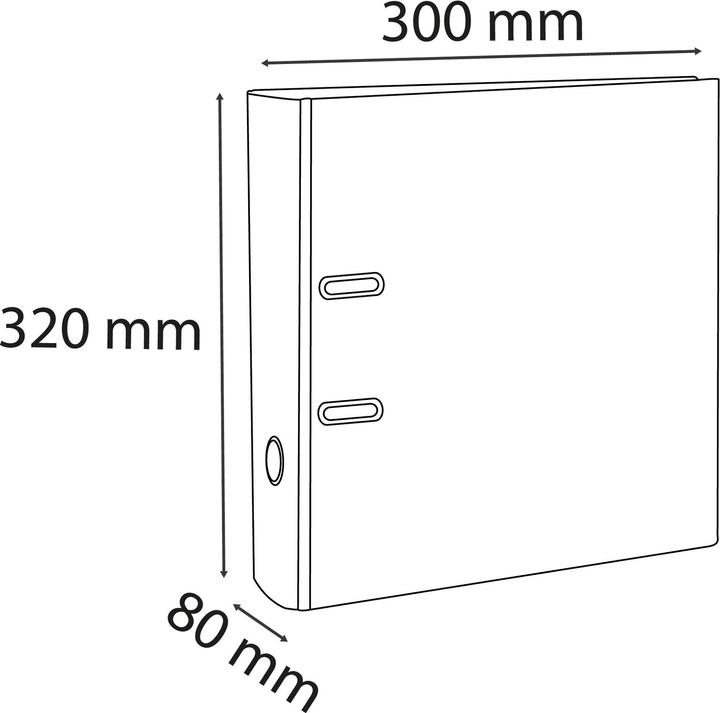Produktbild Exacompta Premium (A4, 80 mm, 1 Stück)