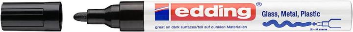 Actual product image Edding Gloss paint marker (Yellow, Golden, Silver, Light blue, Rose, White, Black, Copper, 4 mm, 8 x)