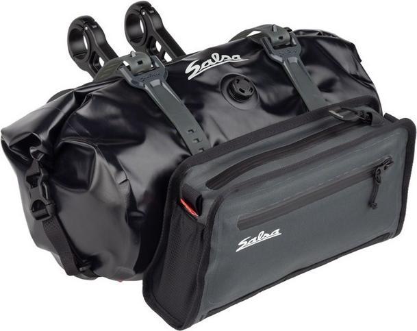 Actual product image Salsa EXP Series Anything Cradle handlebar bag system Top-Load complete set, black