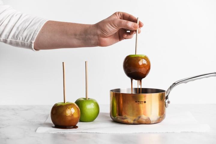 Actual product image de Buyer Saucepan (20 cm, Pot, Copper)