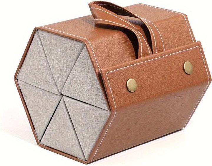 Only-Bags.Store Premium-Sonnenbrillen-Aufbewahrungs-Organizer, Brillen-Klapp-Reiseetui, hängende Display-Stütze