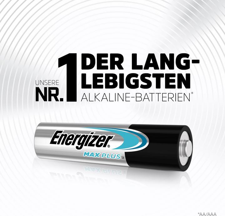 Produktbild Energizer Max Plus (4 Stk., AAA, 1300 mAh)