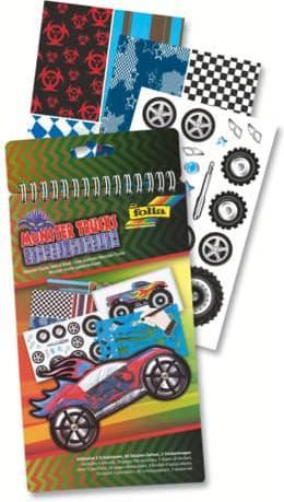 Image du produit Folia Livre de pochoirs Bringmann Trucks petit