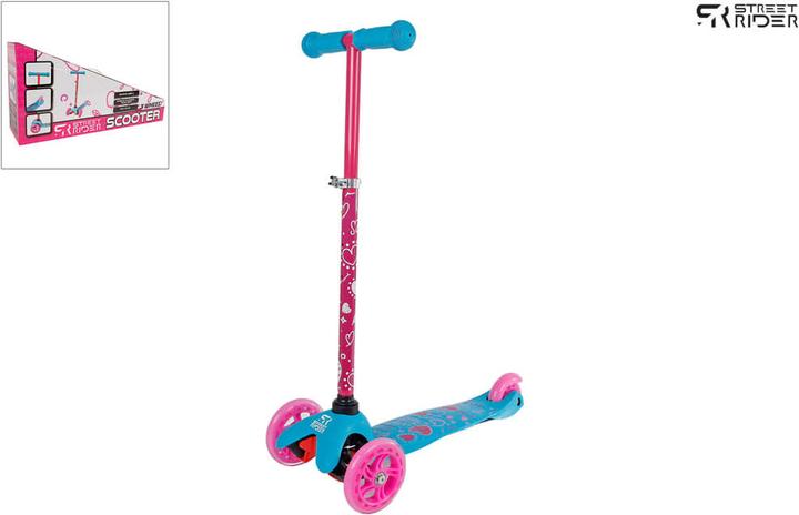 Van Manen Veenendaal Van Manen Scooter Street Rider pink verstellbar ABEC 7