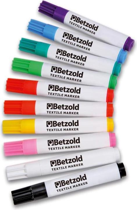 Betzold Stoffmalstifte (Mehrfarbig)