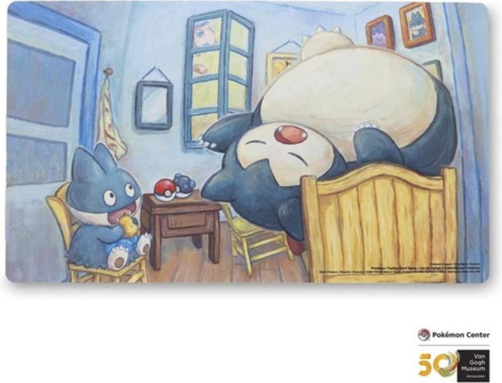 Produktbild Pokémon Center x Van Gogh Museum: Munchlax & Snorlax Inspired By The Bedroom Spielmatte/Playmat