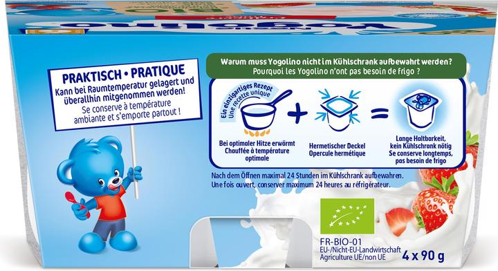Produktbild Yogolino Bio Erdbeere (360 g)