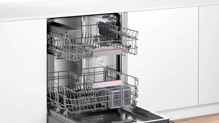 Produktbild Bosch Hausgeräte Bosch Serie 4, Unterbau-Geschirrspüler, 60 cm, Edelstahl, SMU4HBS00D